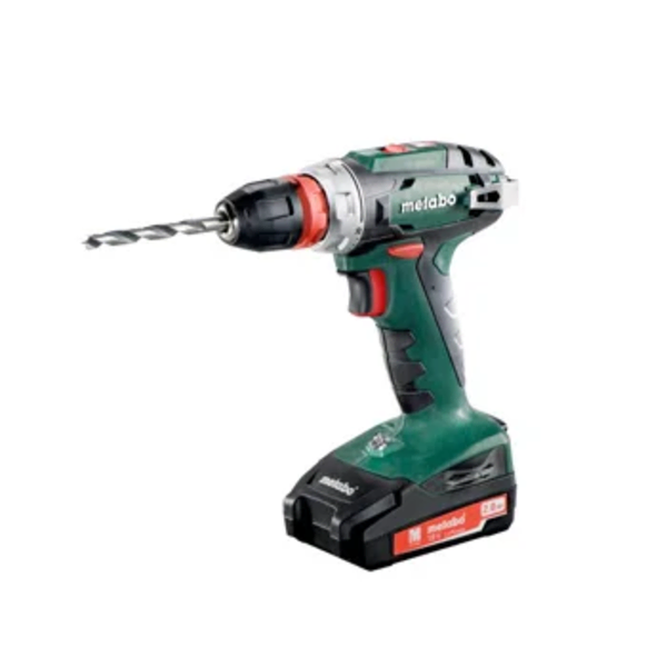 Aku bušilica/zavrtač 18V 48Nm 2x2Ah BS 18 Quick Metabo - Slika 2