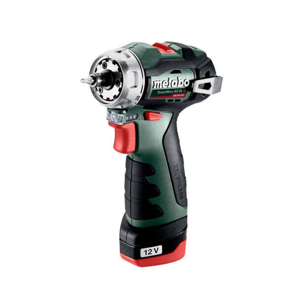 Aku bušilica-zavrtač 12V 2x2Ah PowerMaxx BS BL Q Metabo - Slika 3