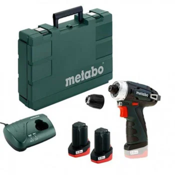 Aku bušilica 12V 34Nm 2x2Ah PowerMaxx BS Basic Metabo - Slika 3