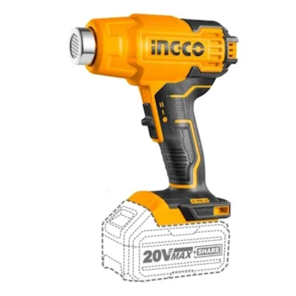 Akumulatorski pištolj za vreo vazduh HGLI2002 Ingco - Slika 8