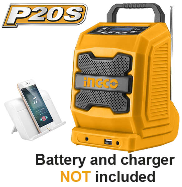 Aku radio 3w CJRLI2001 Ingco - Slika 2