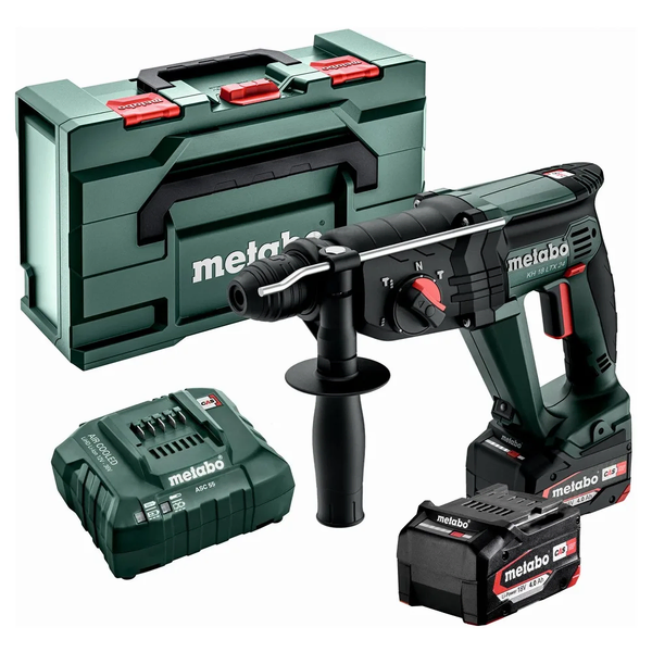 Aku SDS-plus kombi čekić 2x4,0Ah KH 18 LTX 24 Metabo - Slika 2