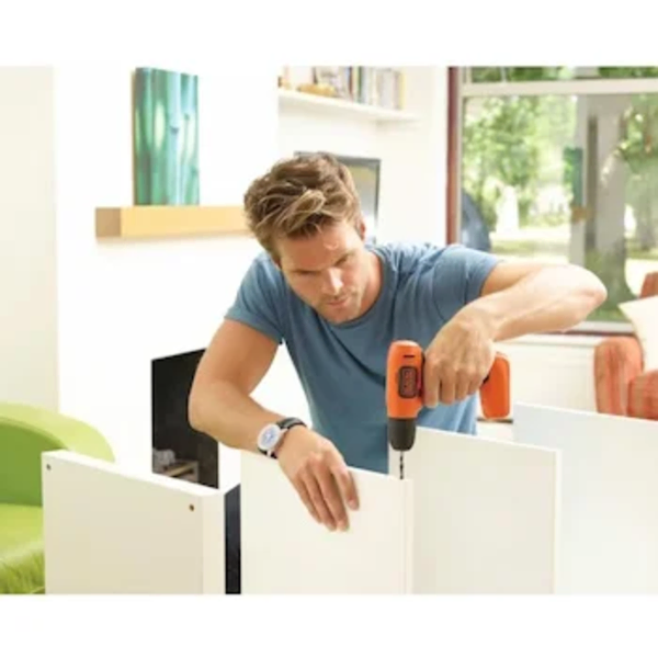 Aku šrafilica kompaktna 7.2V 1.5Ah BDCD8-QW Black&Decker - Slika 8