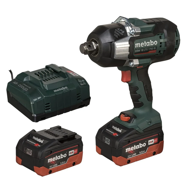 Aku udarni zavrtač 2x5,5Ah 3/4" SSW 18 LTX 1750 BL Metabo - Slika 7