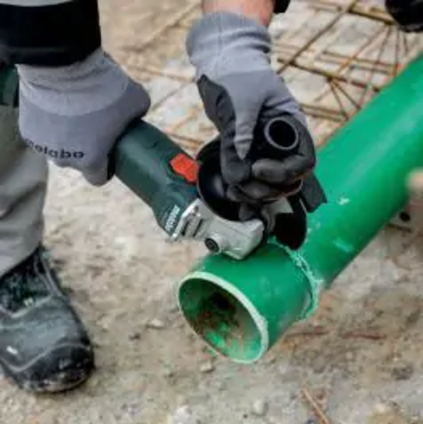 Aku ugaona brusilica 18V 2x4Ah 125mm W 18 L 9-125 Metabo - Slika 4