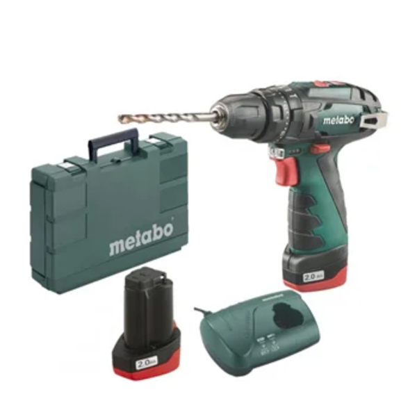 Aku udarna bušilica 12V 2x2Ah PowerMaxx SB Basic Metabo - Slika 3