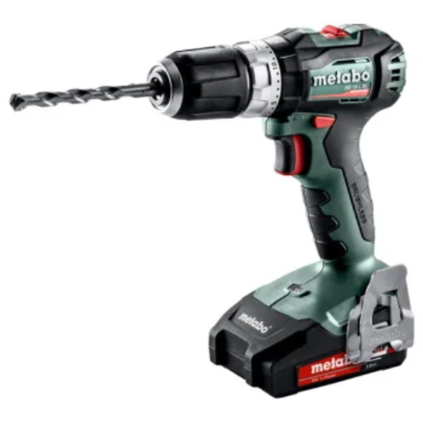 Aku udarna bušilica/zavrtač 60Nm 2x2Ah SB 18 L BL Metabo - Slika 2
