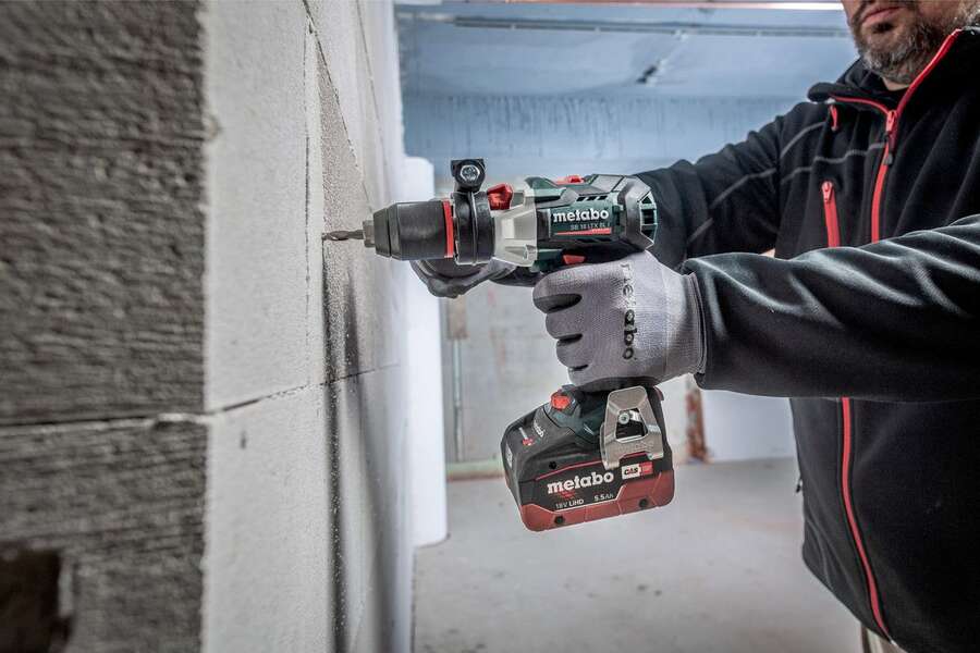 Aku udarna bušilica 18V 130Nm 2x4Ah SB 18 LTX BL Metabo - Slika 4