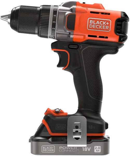 Aku bušilica 18V 45Nm 2Ah BCD382D1XC-QW Black&Decker - Slika 1