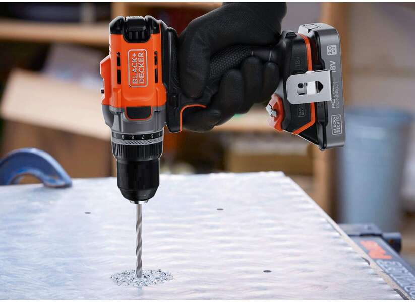 Aku bušilica 18V 45Nm 2Ah BCD382D1XC-QW Black&Decker - Slika 5