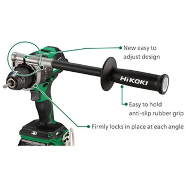 Aku bušilica/zavrtač 18V 140Nm 2x4.0Ah Set DS18DC Hikoki - Slika 5