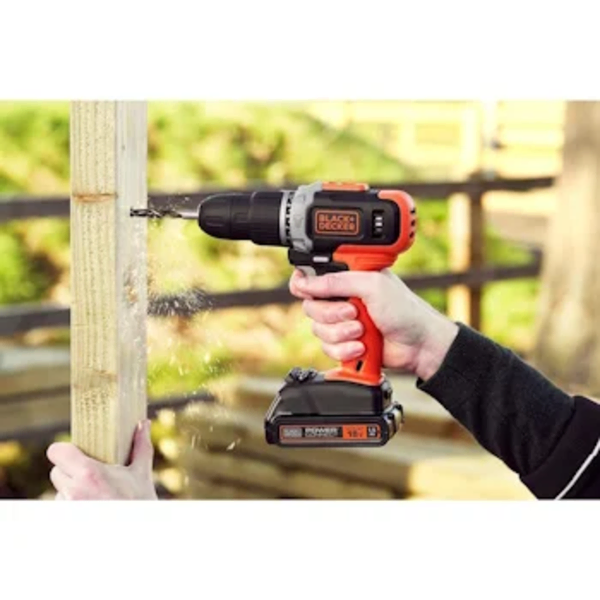 Aku bušilica 18V 2x1.5Ah Set BCKSB03-QW Black&Decker - Slika 4