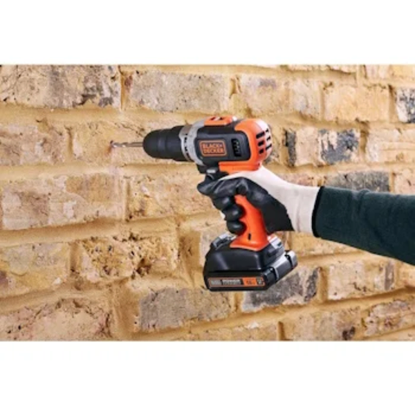 Aku bušilica 18V 2x1.5Ah Set BCKSB03-QW Black&Decker - Slika 3