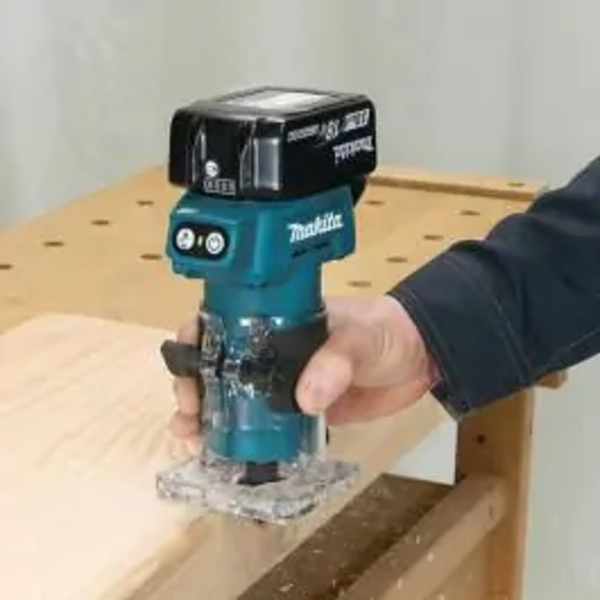 Aku jednoručna glodalica za ivice 18V LXT DRT52Z Makita - Slika 6