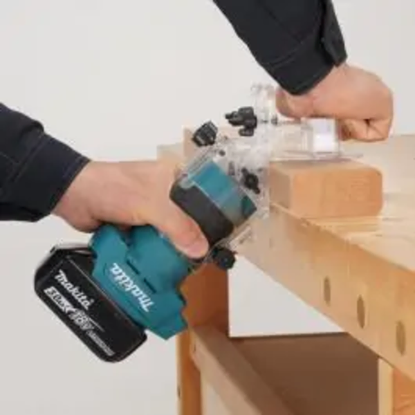 Aku jednoručna glodalica za ivice 18V LXT DRT52Z Makita - Slika 8