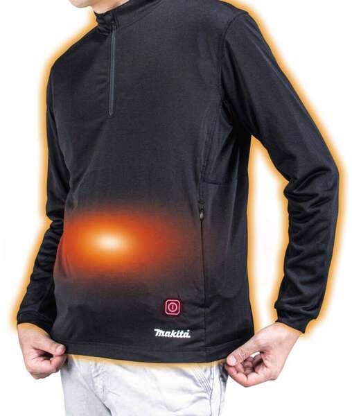 Akumulatorska majica na grejanje Makita DCX201A - Slika 5