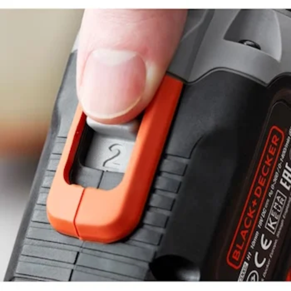 Aku udarna bušilica 18V 2x1.5Ah BCD003C2K-QW Black&Decker - Slika 3