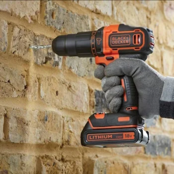 Aku udarna bušilica 18V 1.5Ah BDCHD18K-QW Black&Decker - Slika 3