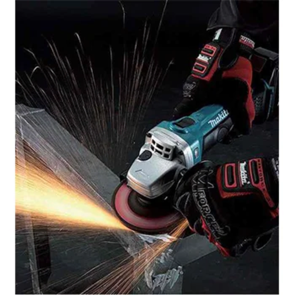 Aku ugaona brusilica 115mm 18V Makita DGA452Z Solo - Slika 5