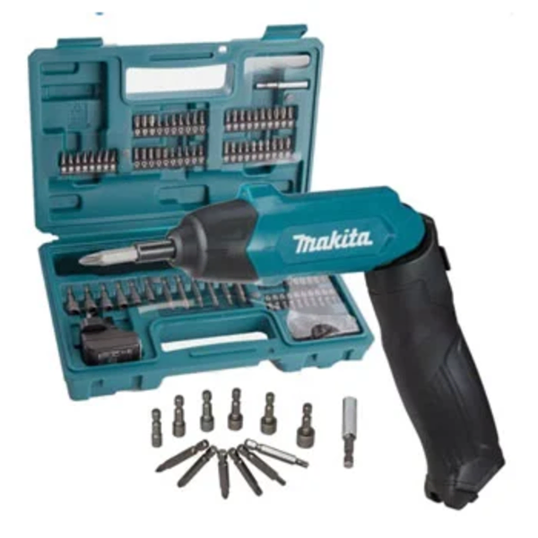 Akumulatorski odvijač 3.6V Set 80 bitova Makita DF001DW - Slika 2