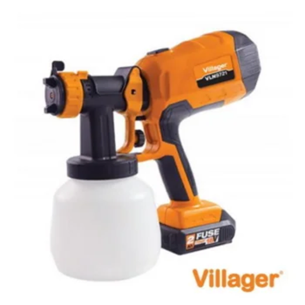 Aku pištolj za farbanje Fuse VLN 9721 Villager - Slika 2