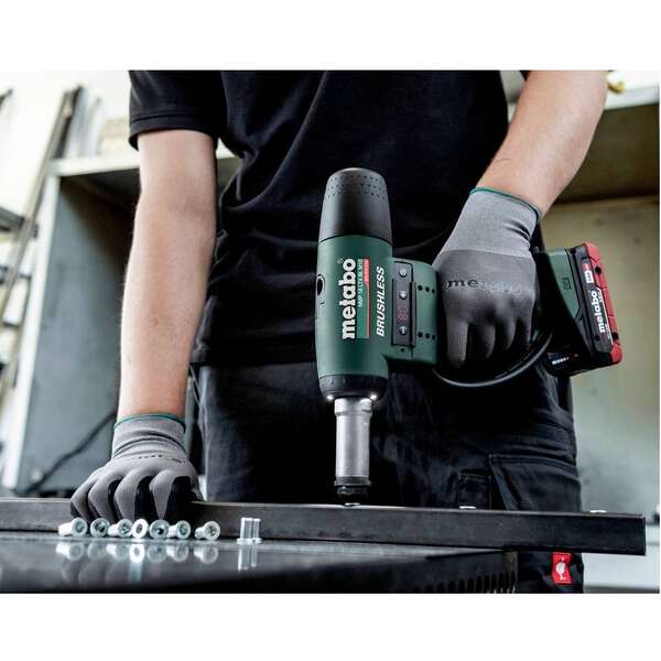 Aku pištolj za navojne nitne NMP 18 LTX BL M10 2x4,0Ah LiHD Metabo - Slika 3