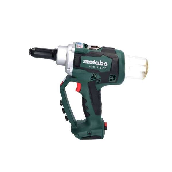 Akumulatorski pištolj za pop nitne NP 18 LTX BL 5.0 Solo Metabo - Slika 2