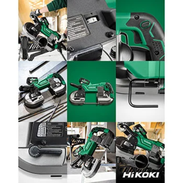 Aku tračni bansek za metal fi120 36V CB3612DA Hikoki - Slika 7