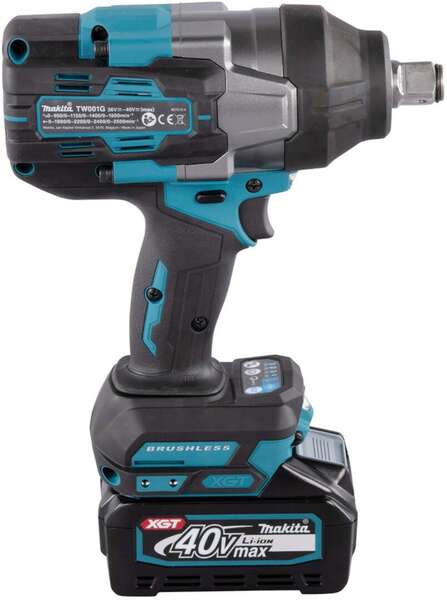 Aku udarni odvijač 40V 1800Nm 3/4 Set Makita TW001GM201 - Slika 4
