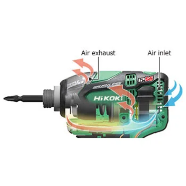 Aku udarni zavrtač 18V 305Nm Solo WR18DBDL2 Hikoki - Slika 5