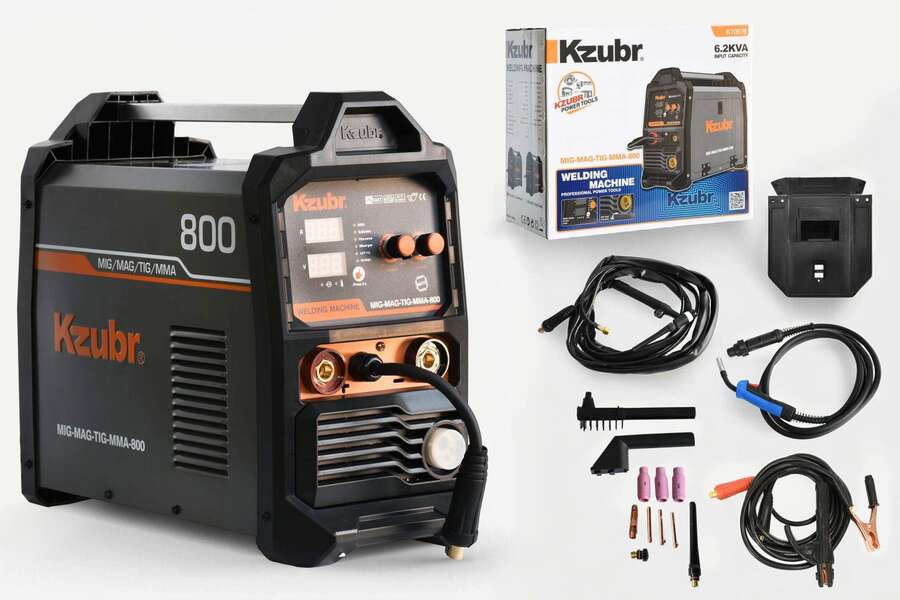 Aparat za zavarivanje MIG-MAG-TIG-MMA-800 Kzubr - Slika 6