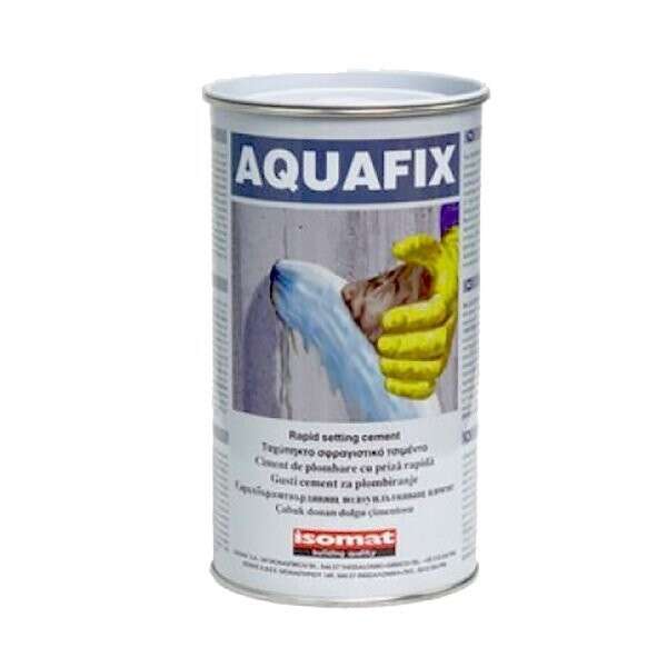 AQUAFIX - Brzovezujući cement za trenutno zaptivanje prodora vode 1kg - Slika 1