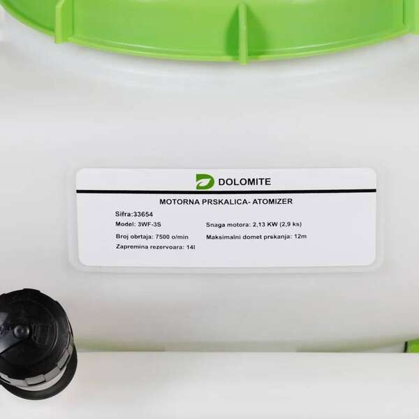 Atomizer 14L sa pumpom Dolomite - Slika 3