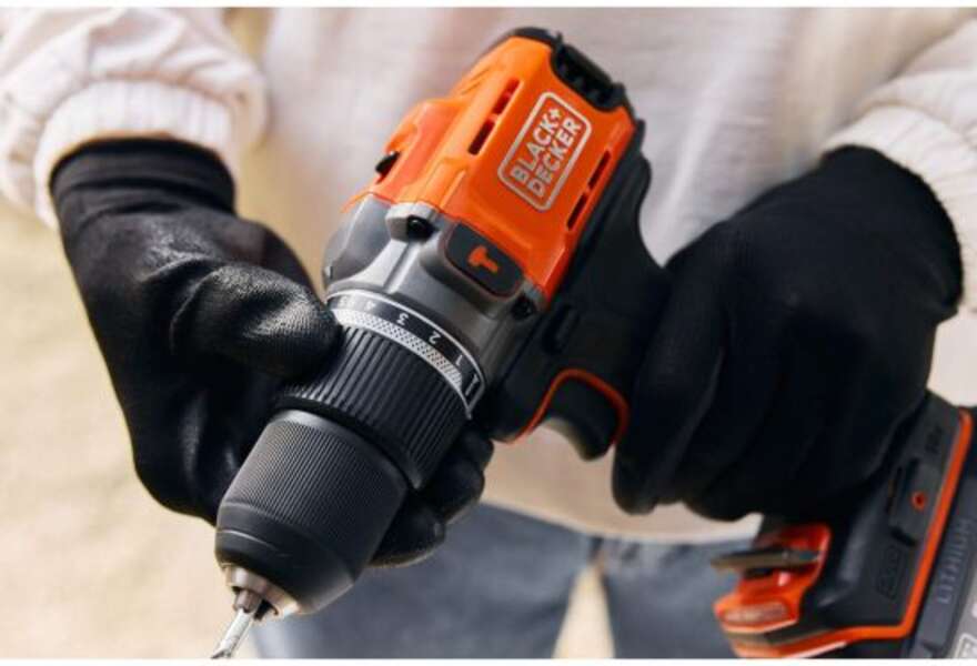 Akumulatorska udarna bušilica BCD383D2XK-QW Black&Decker - Slika 5