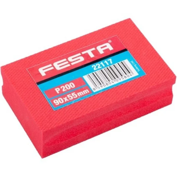 Brusni sundjer dijamantski 90x55mm P200 FESTA - Slika 2