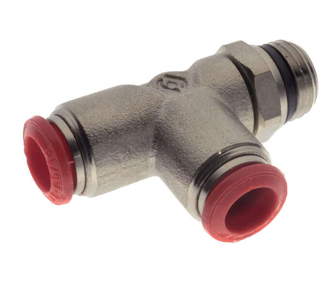 Brzi T-komad sa bočnim navojem 6mm - 1/8" - Slika 1