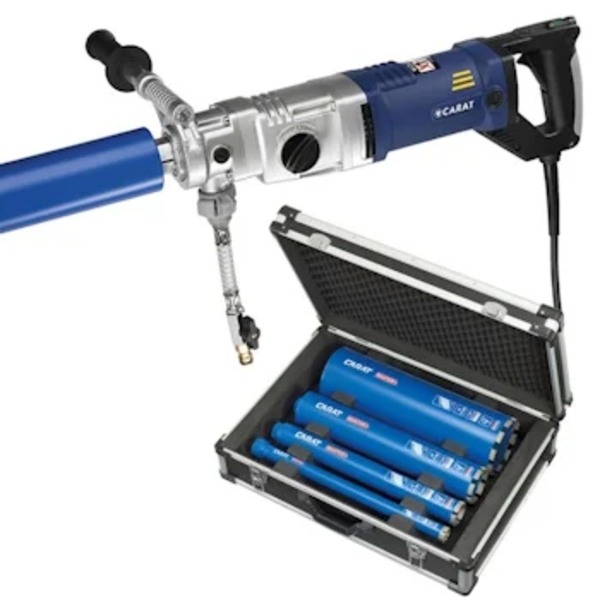 Dijamantska bušilica 2000W A-2031 + set burgija Carat - Slika 1