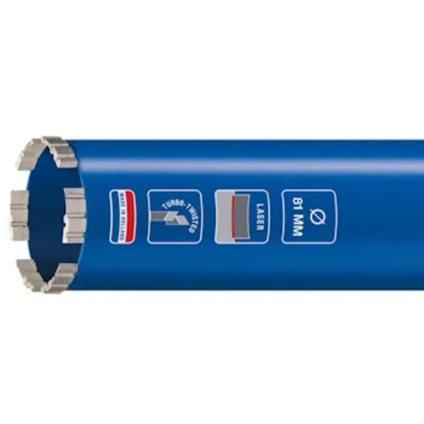 Dijamantska burgija mokro bušenje fi 201x400mm M30 Carat - Slika 1