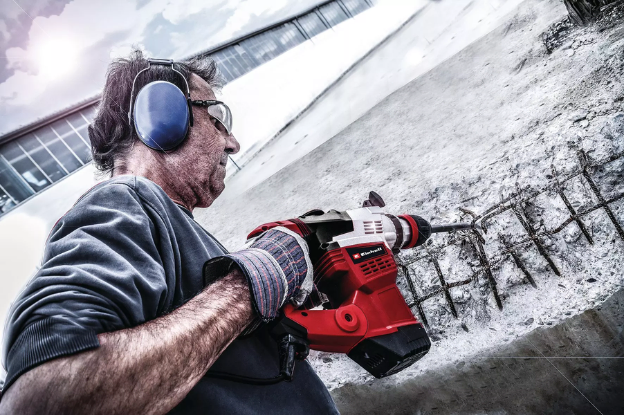 SDS Max čekić bušilica 1050W 9J TE-RH 38 E Einhell - Slika 6