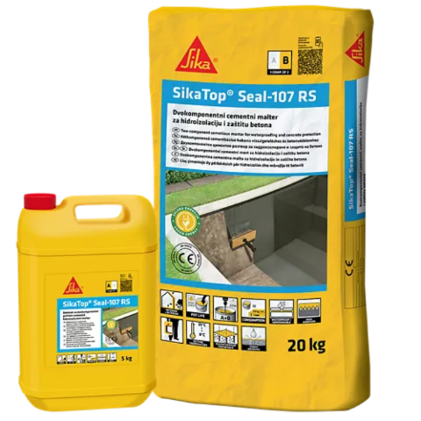 Cementna Hidroizolacija SikaTop Seal 107 A+B 25kg SIKA - Slika 1