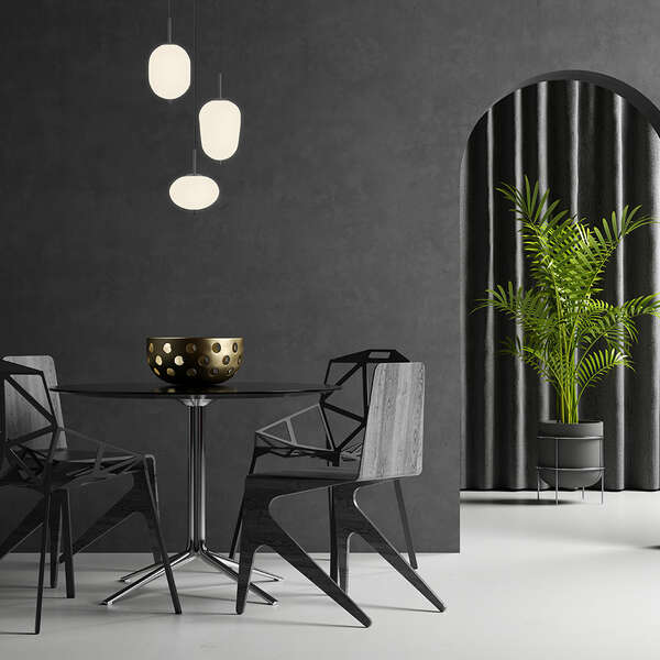 Dekorativna visilica 3H-3xE14 - Slika 4