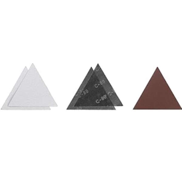 Petodelni set delta brusnih papira i mrežica 287mm Einhell by KWB - Slika 1