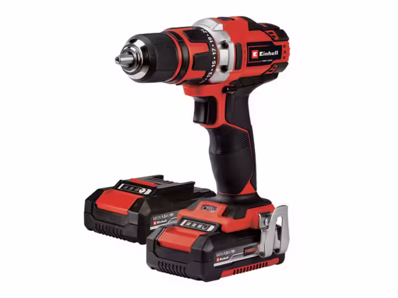 Akumatorska bušilica Set  2x1,5 Ah TE-CD 18/40-1 Li Einhell - Slika 1