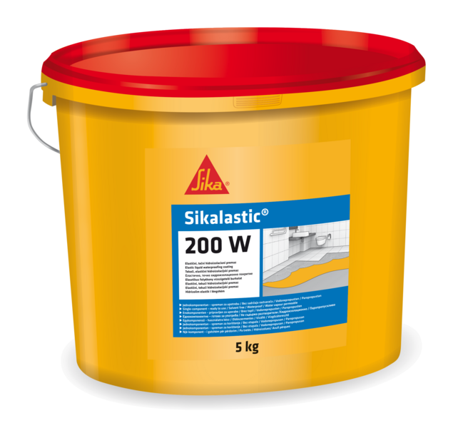 Elastični hidroizolacioni premaz Sika Lastic 200W 5kg SIKA - Slika 1