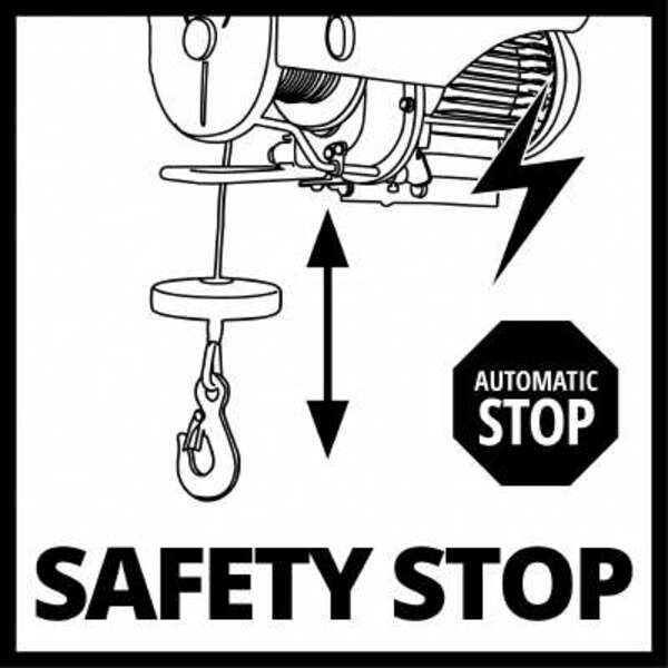 Električna dizalica 1.000W TC-EH 500 Einhell - Slika 3