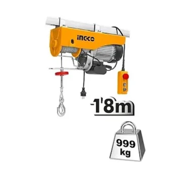 Električna dizalica 1600W vitlo EH10001 Ingco - Slika 4