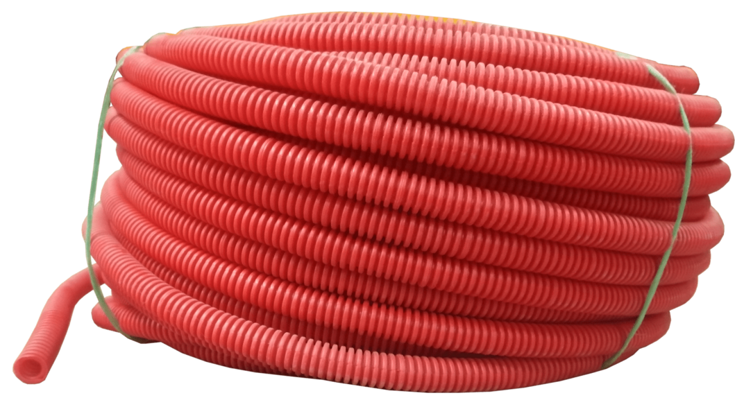 Elektroinstalaciono rebrasto crevo 16/10.5 750N crveno - Slika 1