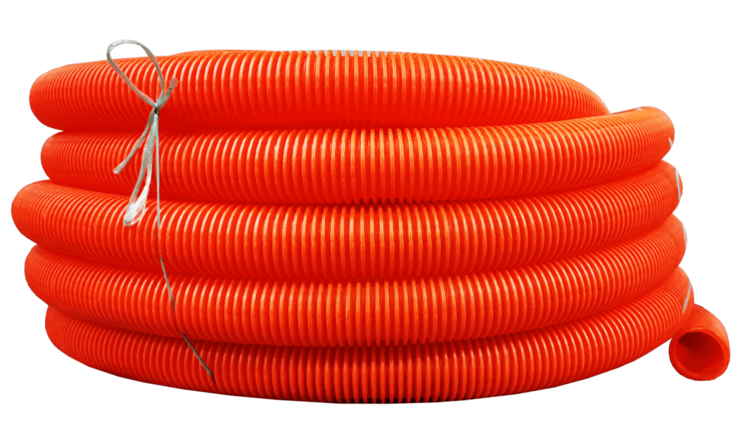 Elektroinstalaciono rebrasto crevo 50/40 125N narandžasto - Slika 1