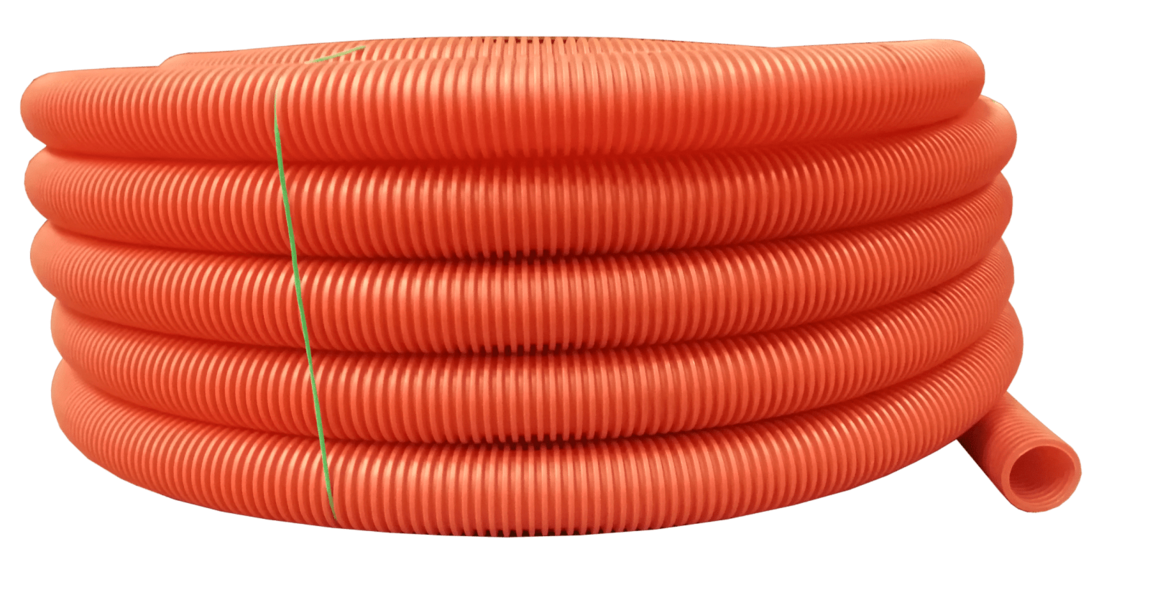 Elektroinstalaciono rebrasto crevo 63/50 125N narandžasto - Slika 1