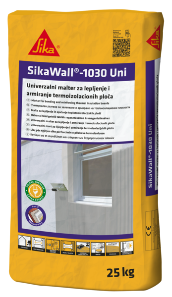 Fasadni lepak za stiropor SIKA ThermoCoat UNI 25kg - paletna isporuka - Slika 1
